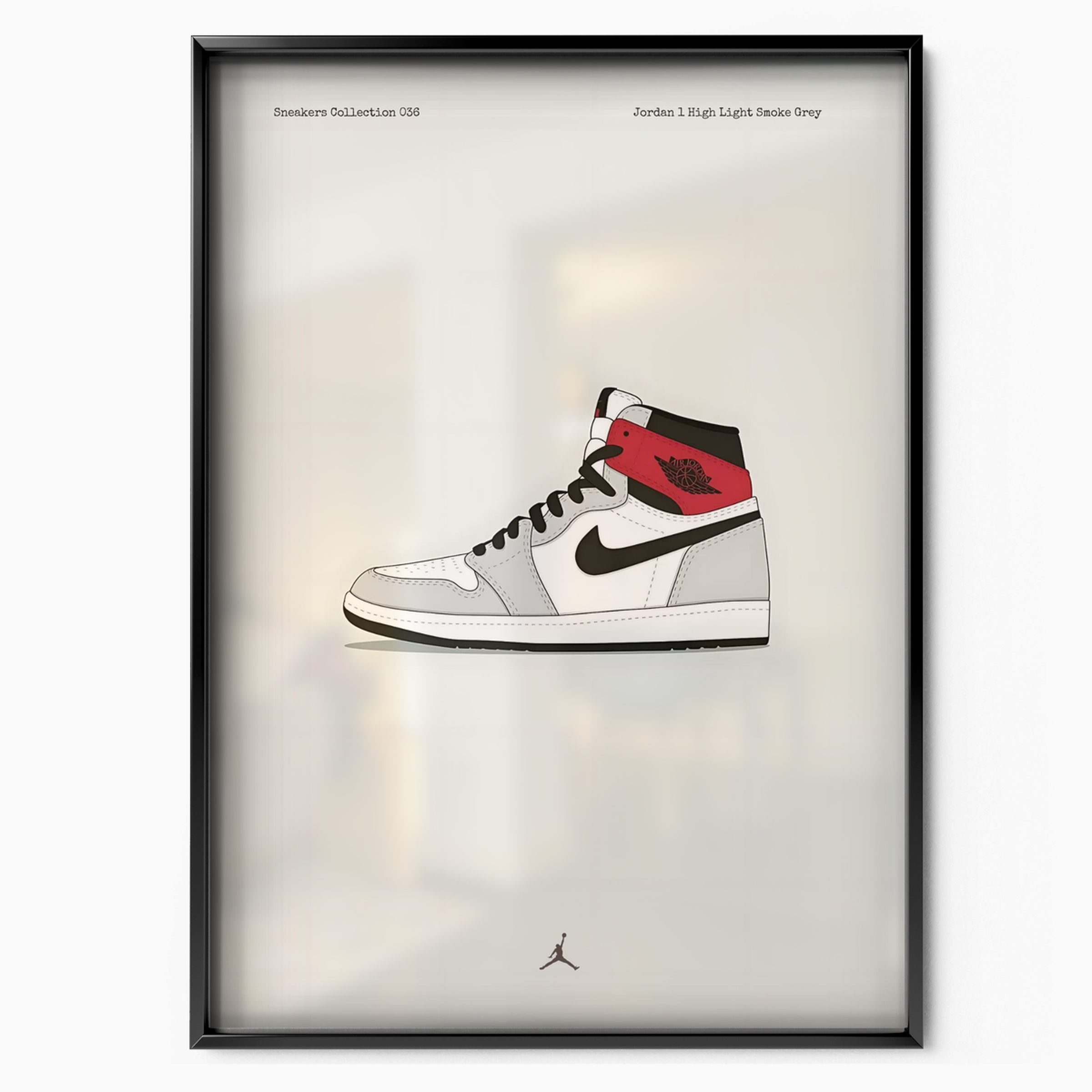 Jordan 1 High Light Smoke Grey