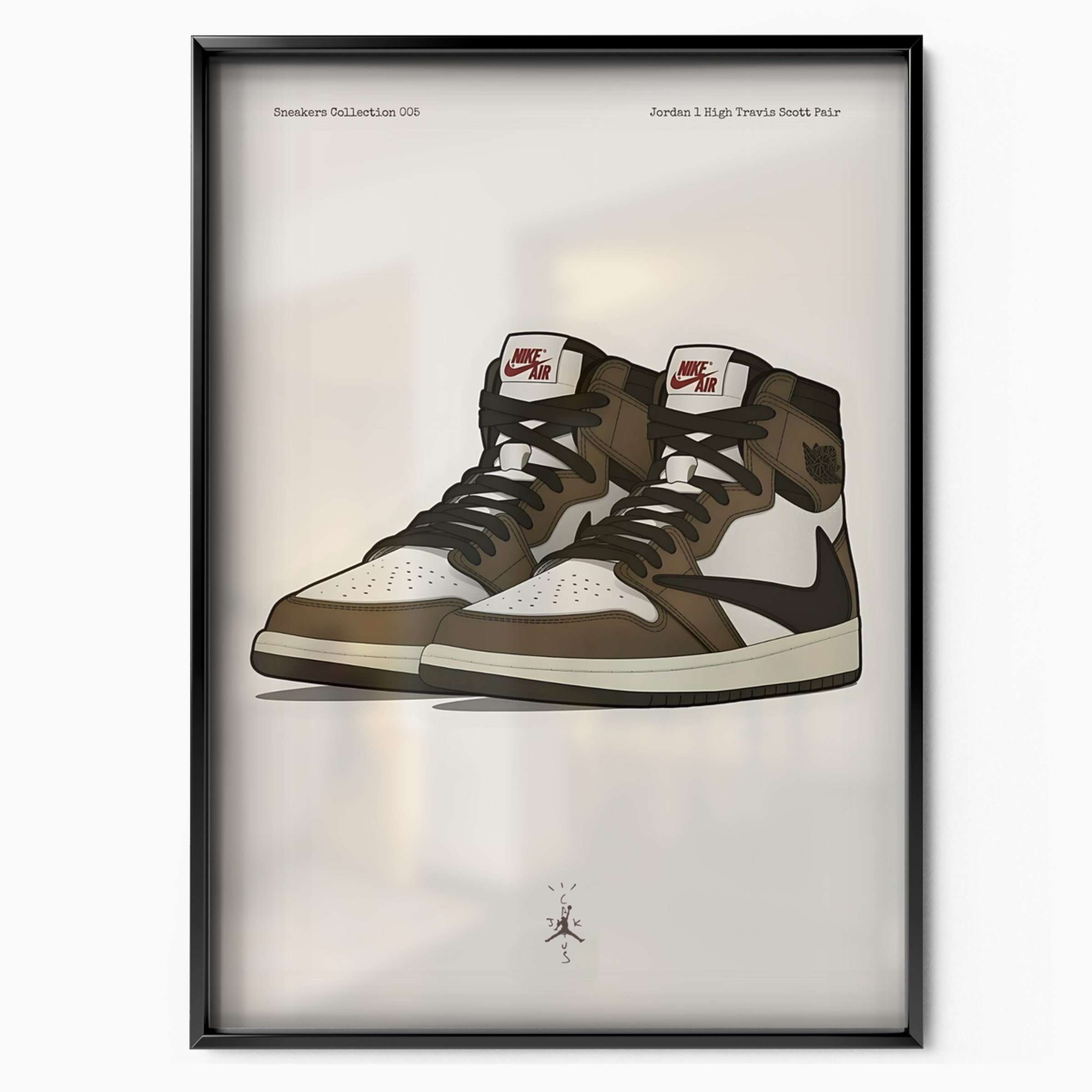 Jordan 1 High Travis Scott Pair