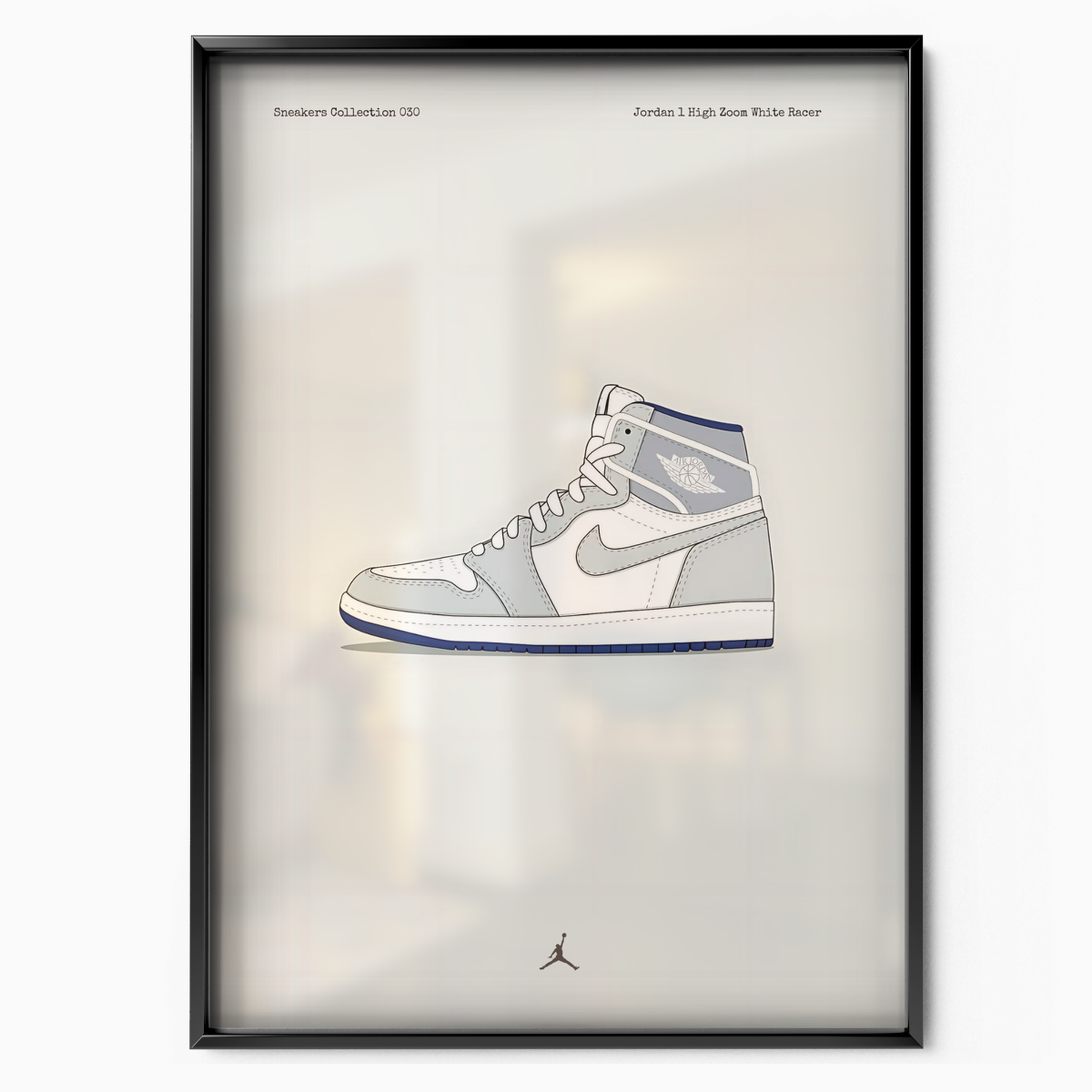 Jordan 1 High Zoom White Racer