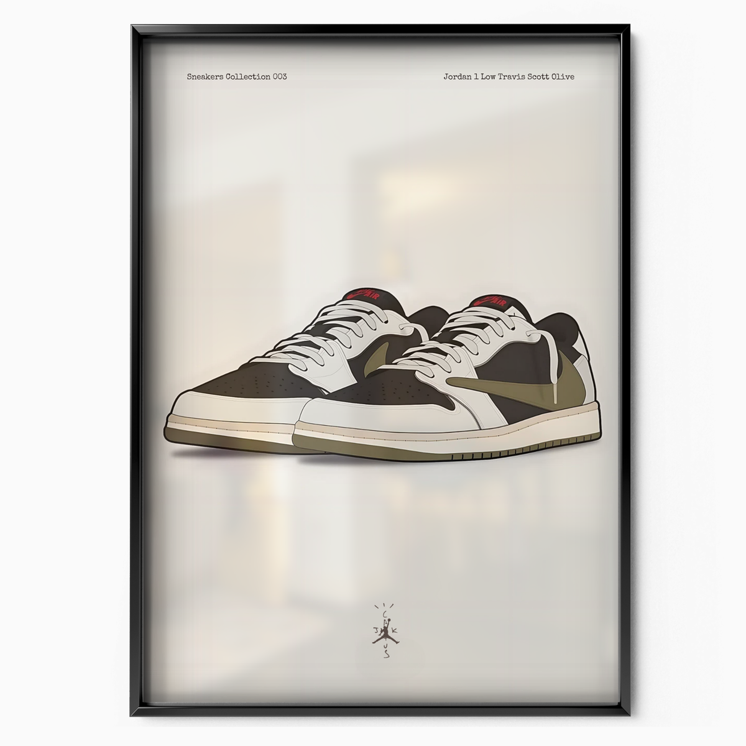 Jordan 1 Low Travis Scott Olive