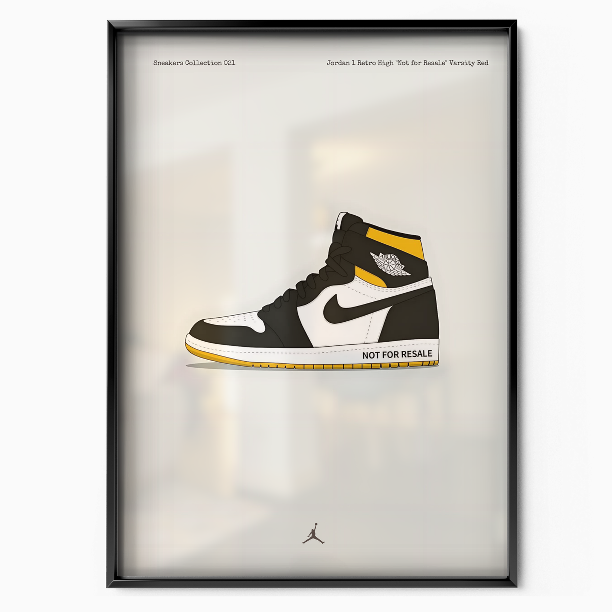 Jordan 1 Retro High 'Not for Resale' Varsity Maize