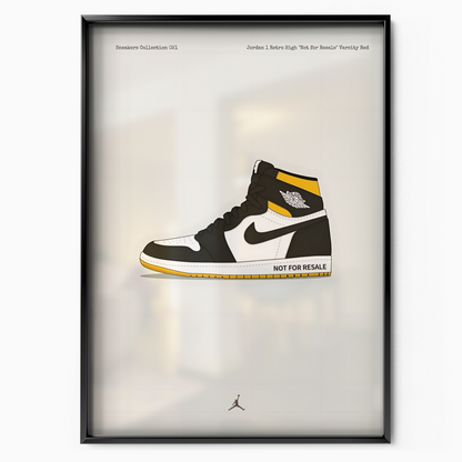 Jordan 1 Retro High 'Not for Resale' Varsity Maize