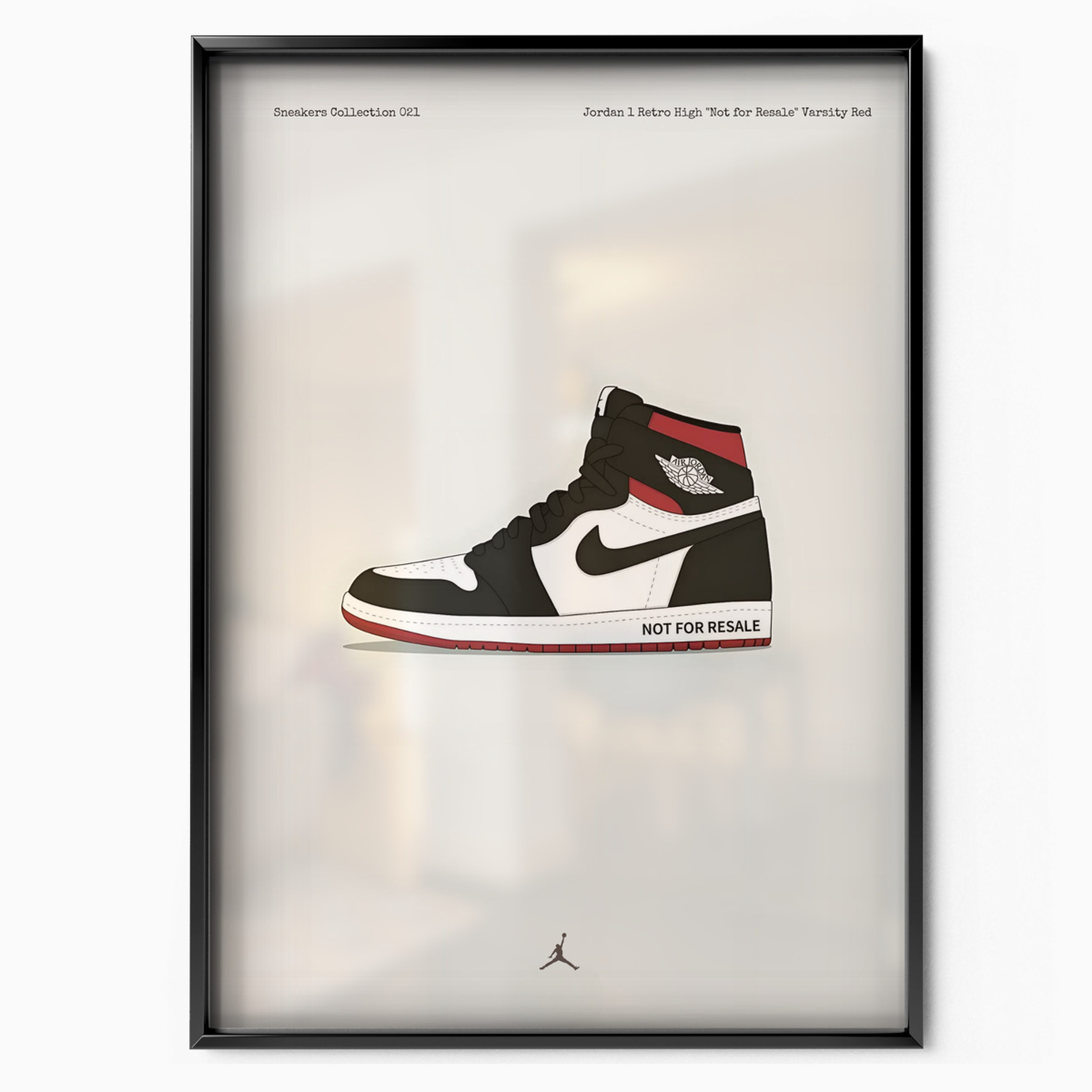 Jordan 1 Retro High 'Not for Resale' Varsity Red