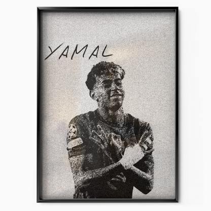 Lamine Yamal - Champions League Armband Poster
