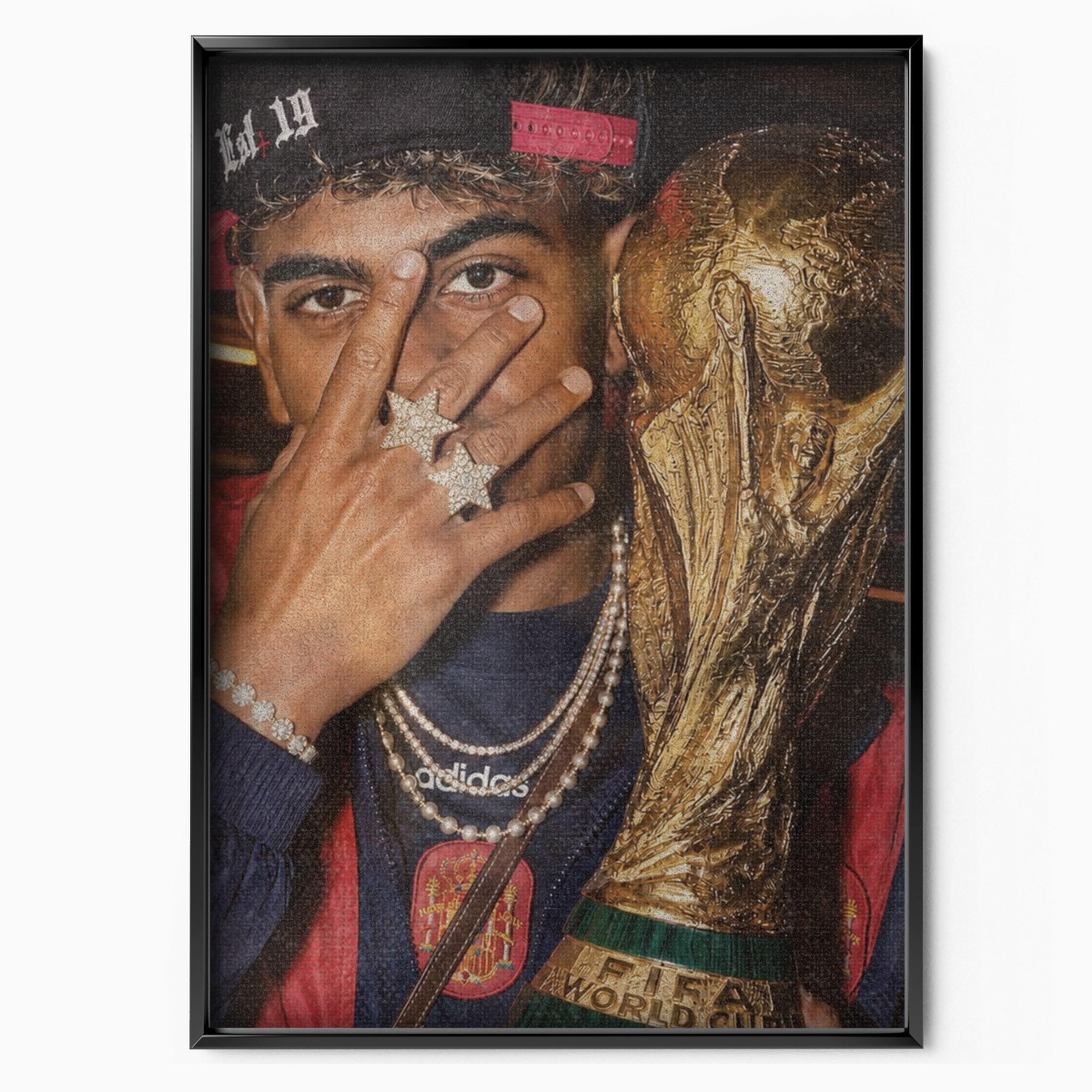 Lamine Yamal - World Cup Trophy Poster