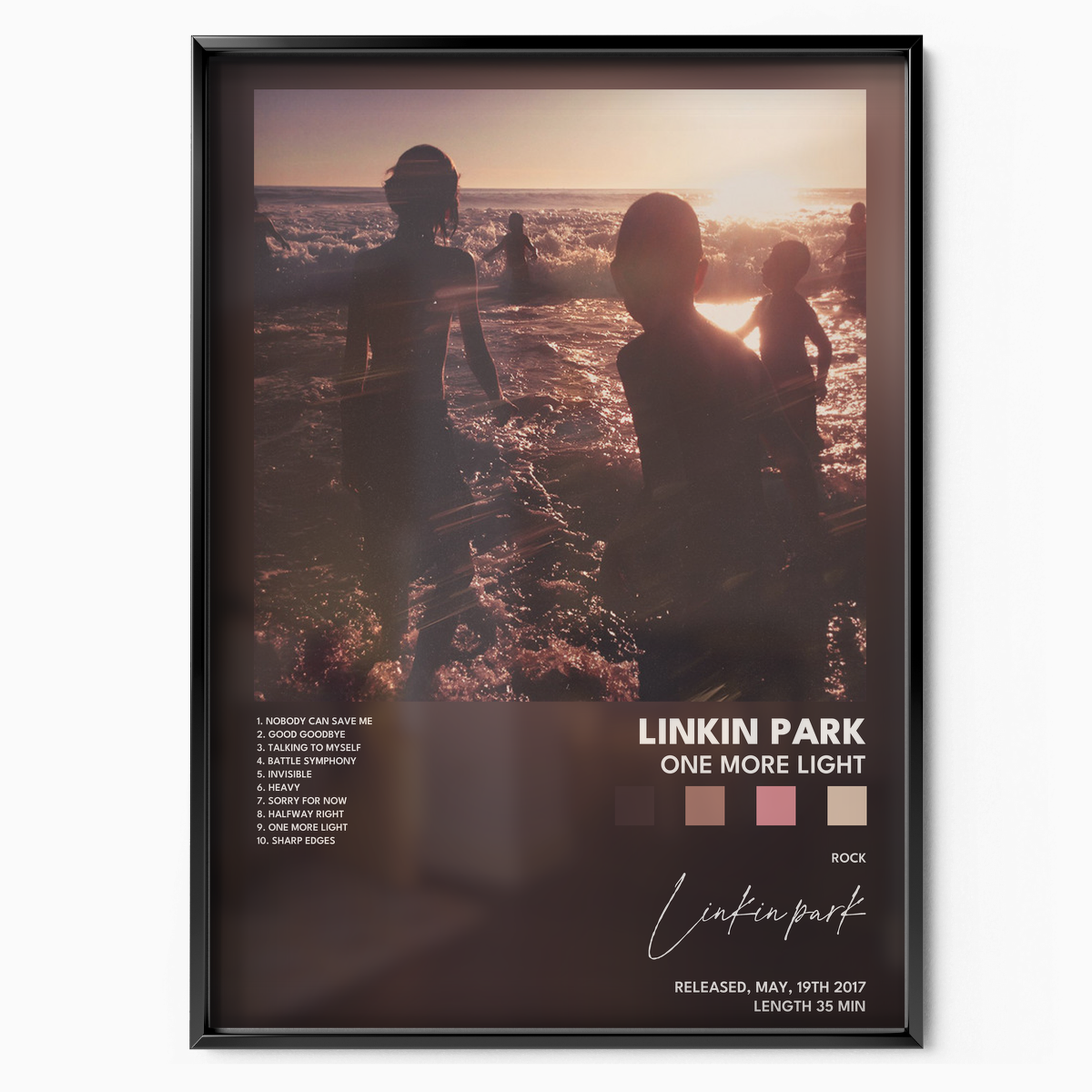 linkin park One More Light poster