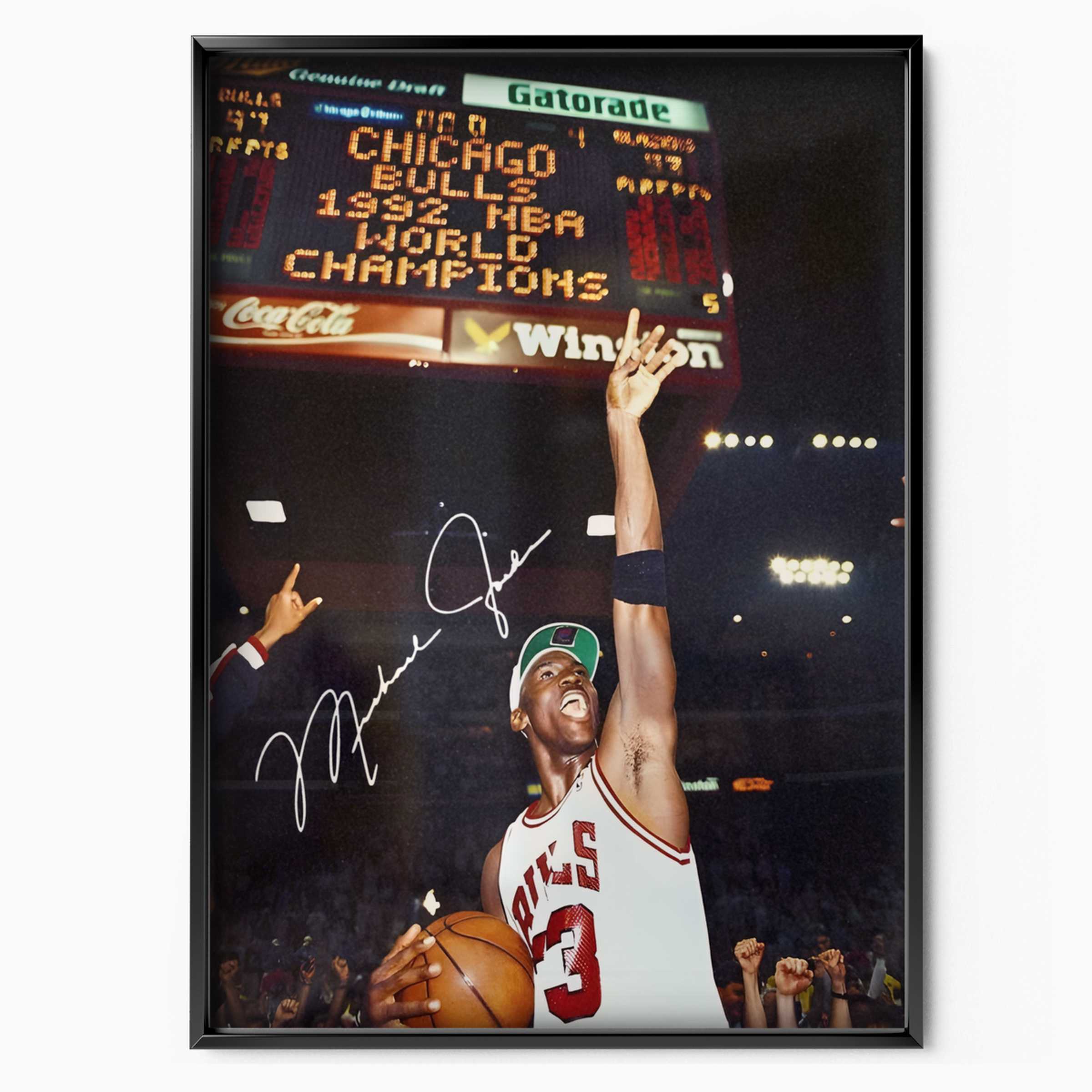 Michael Jordan Chicago Bulls Dunk Moment