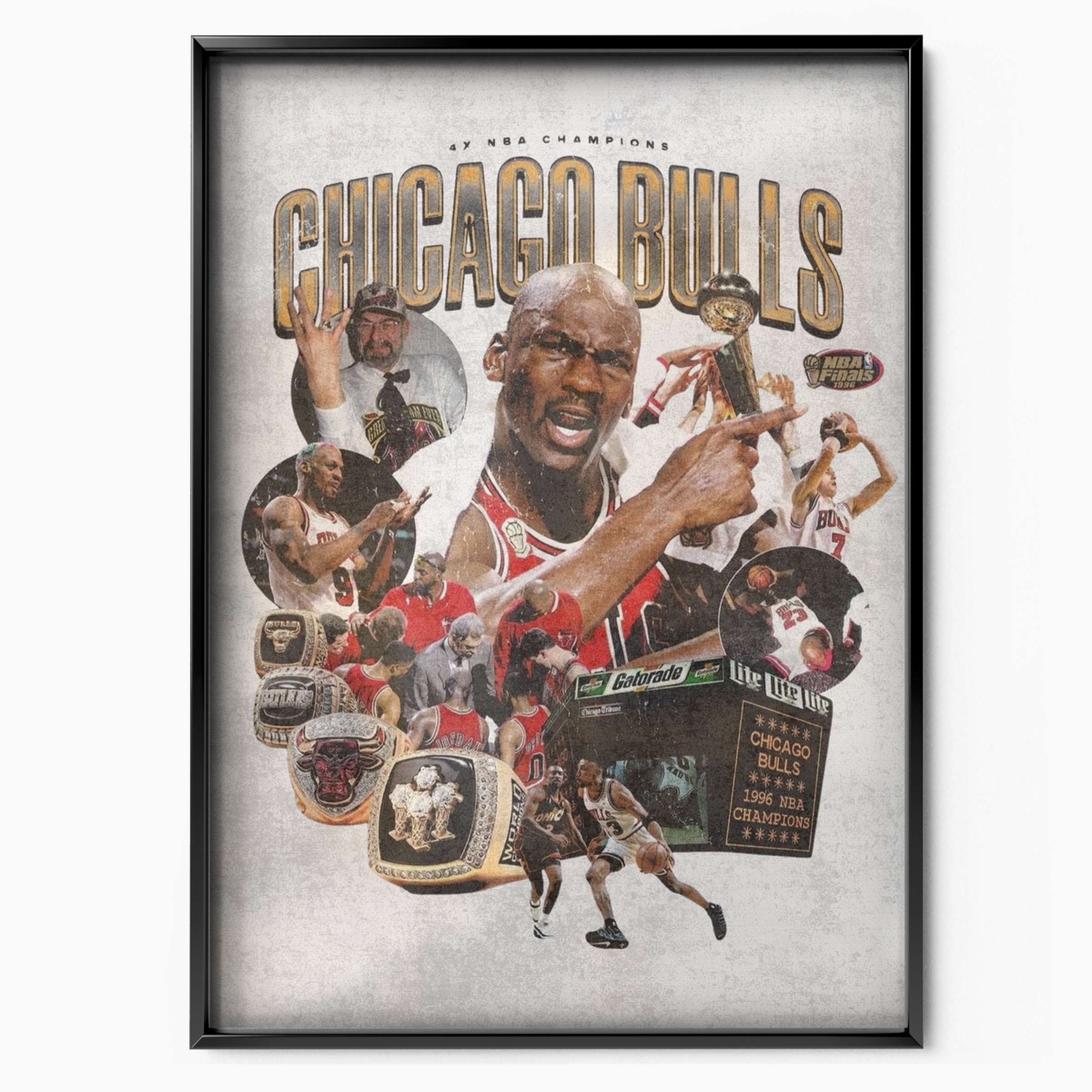 Michael Jordan Chicago Bulls Legends