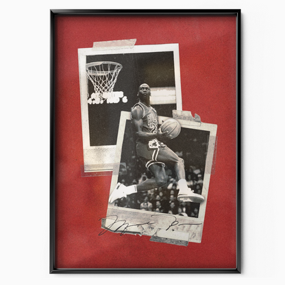 Michael Jordan Polaroid Dunk
