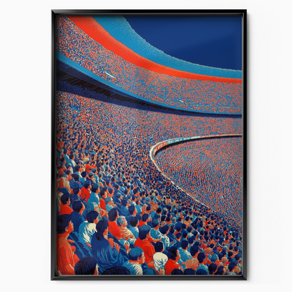 Netherlands National Team - Stadium Crowd Poster
