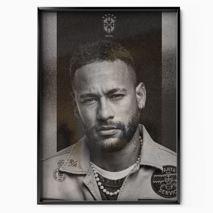 Neymar Jr - Brazil Portrait Poster