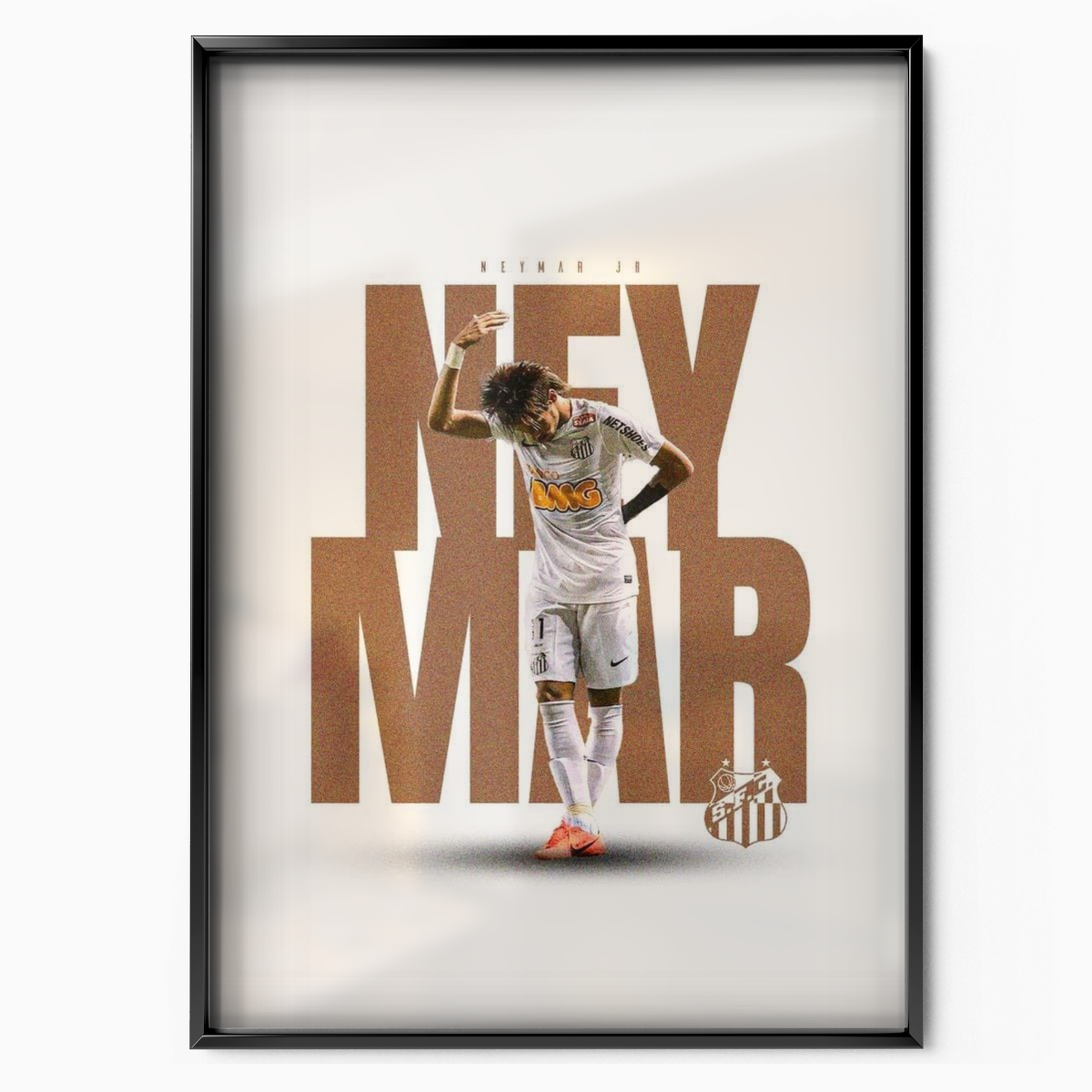 Neymar Jr - Santos Celebration Poster