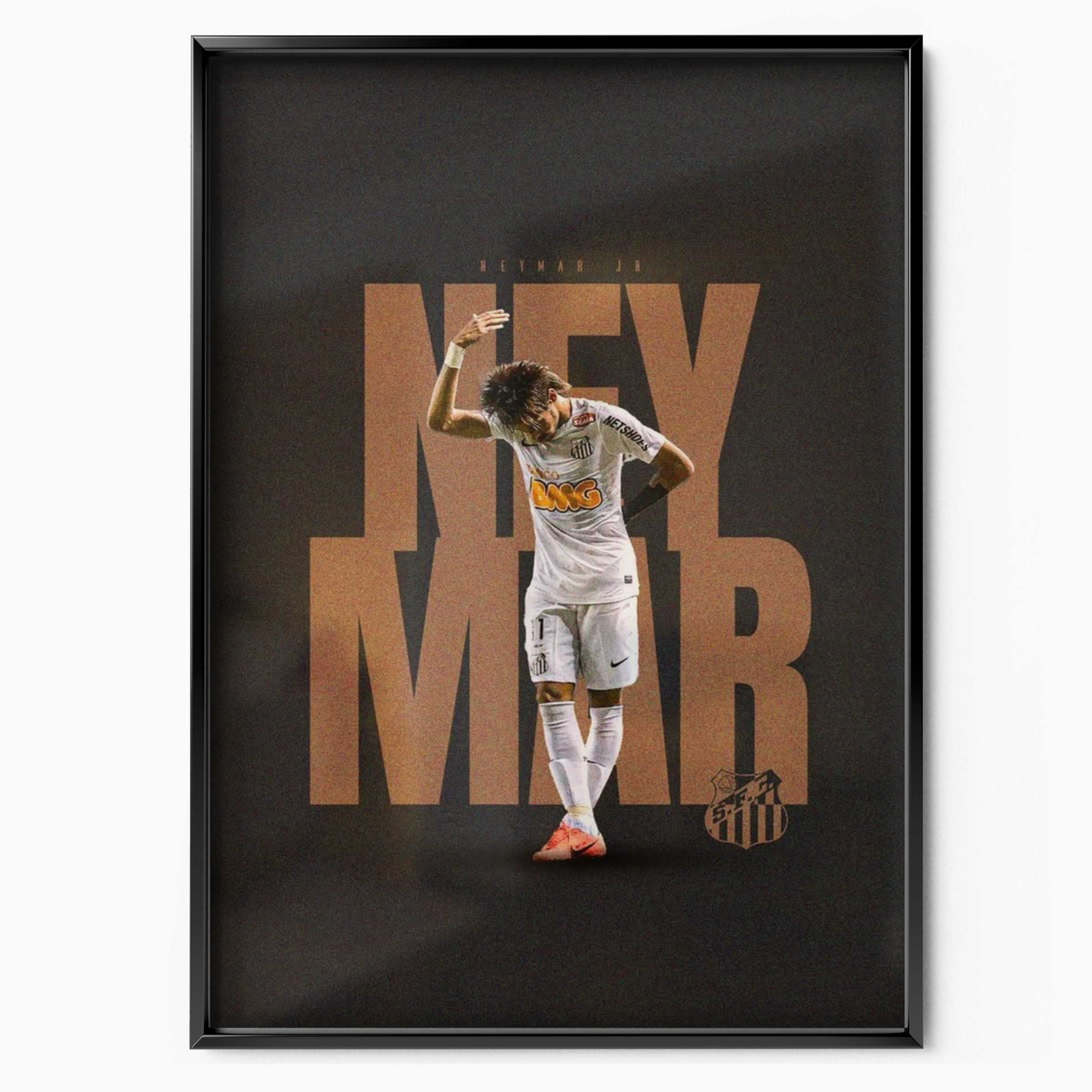 Neymar Jr - Santos Dance Poster