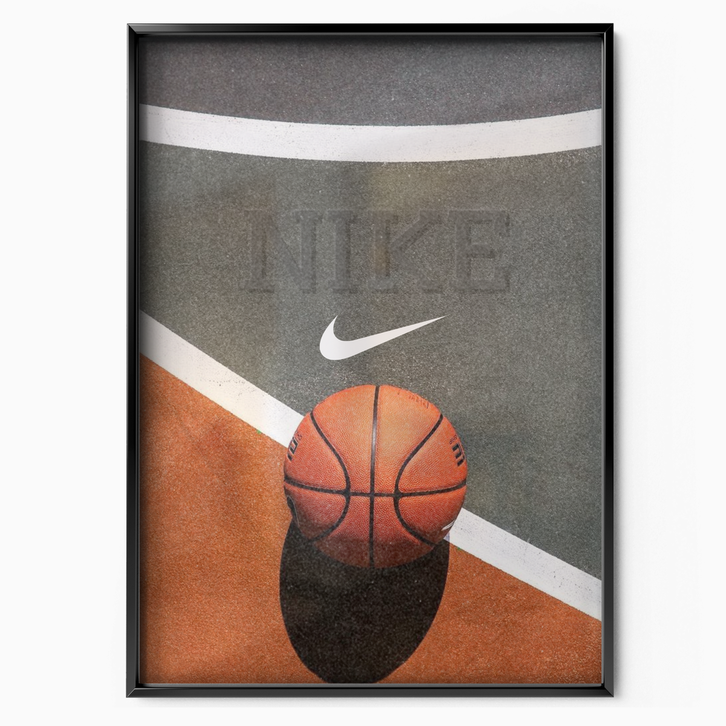 Basketball Minimal Court & Ball