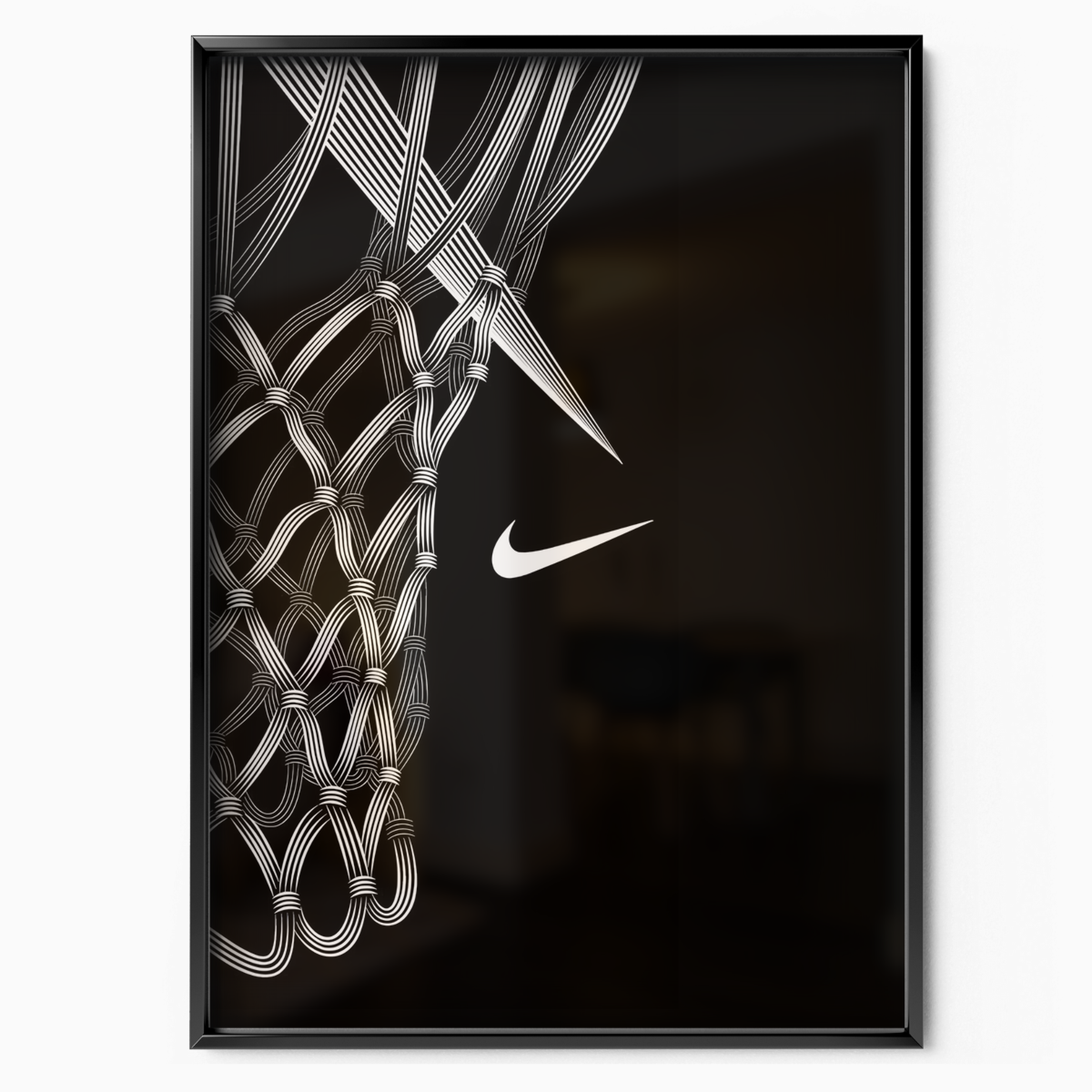 Nike Hoop Net Abstract Lines (black)