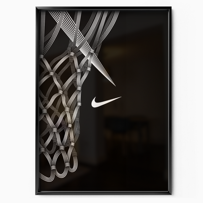 Nike Hoop Net Abstract Lines (black)