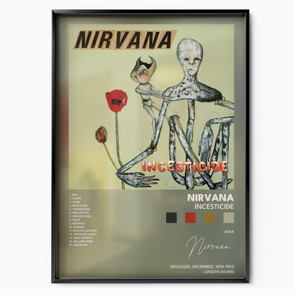 nirvana Incesticide poster