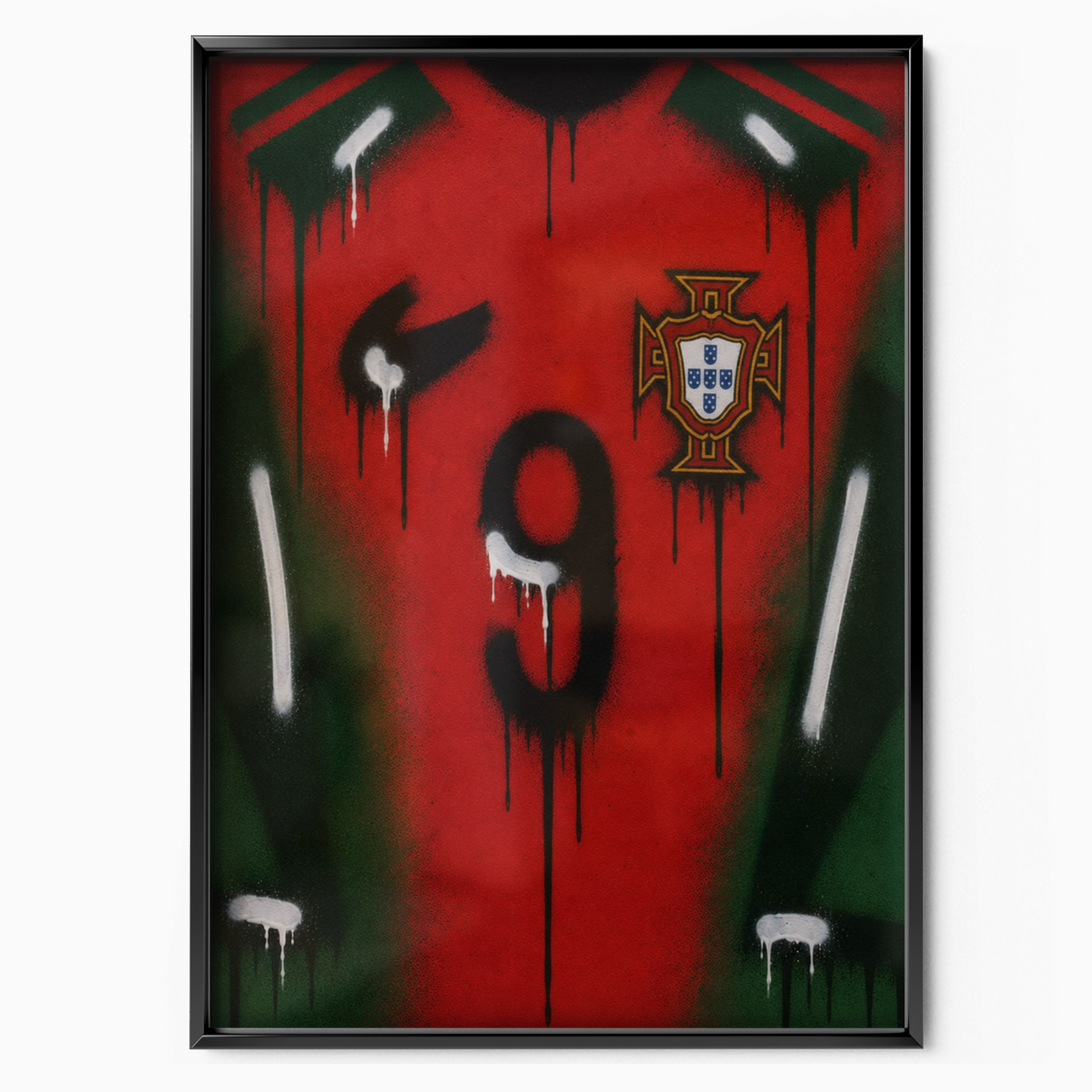 Portugal National Team - Jersey Art Poster