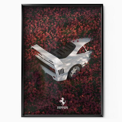 Ferrari F40 Flowers