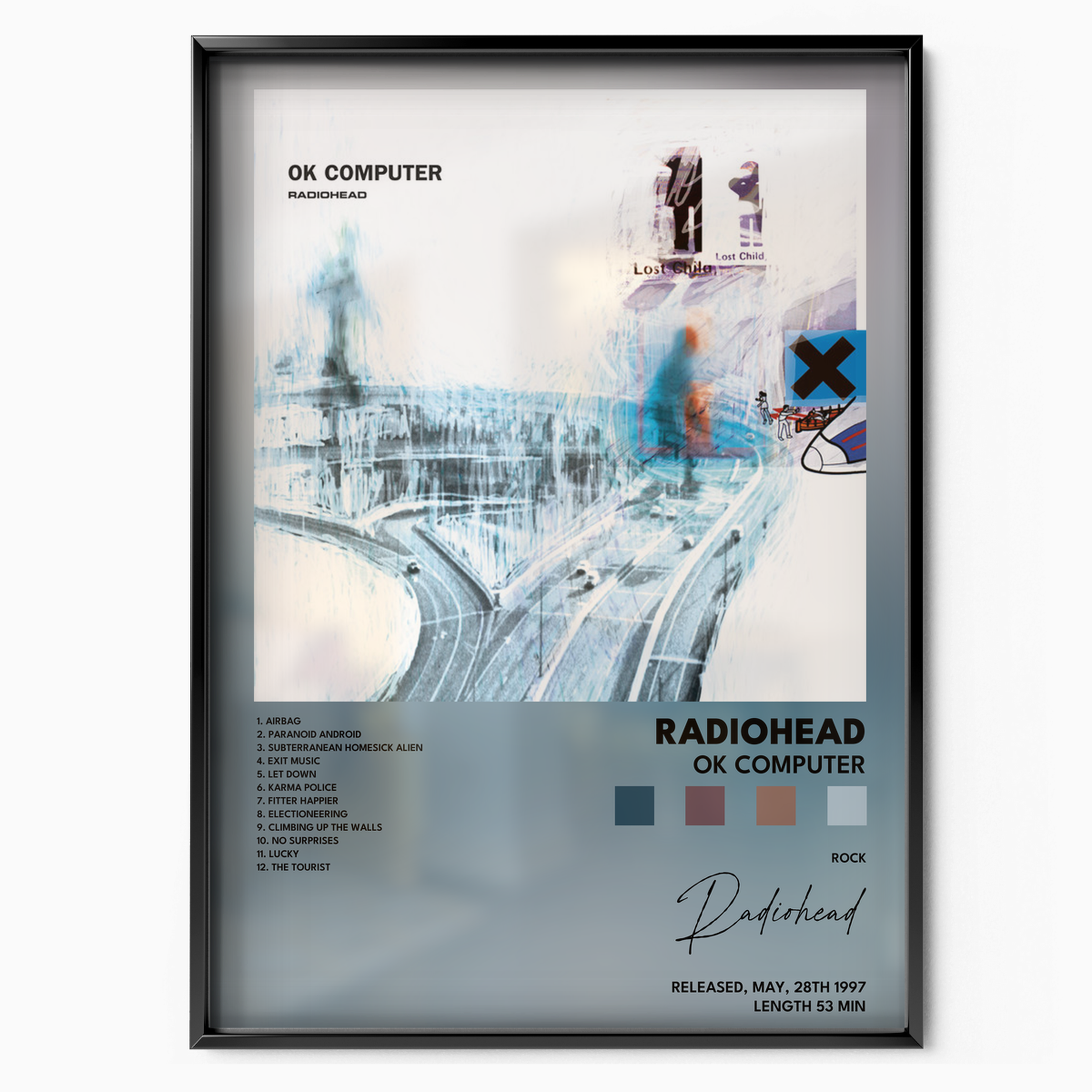 radiohead OK Computer poster