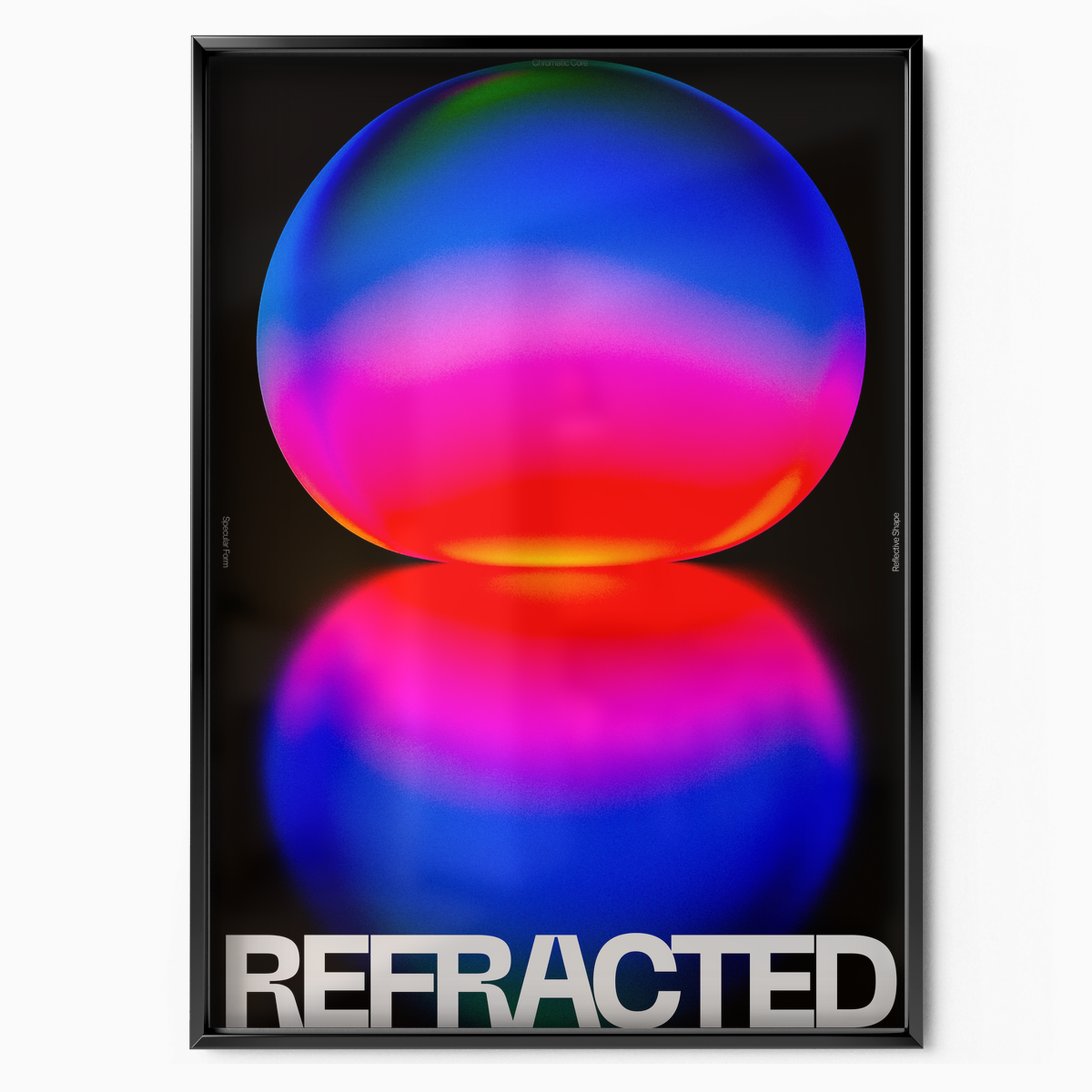Refracted