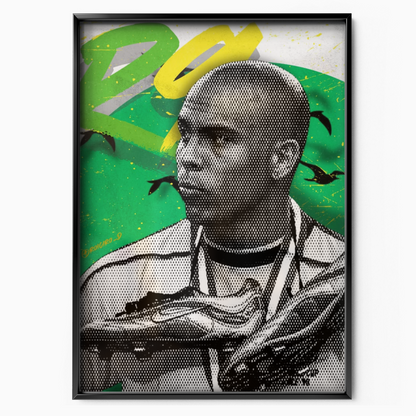 Ronaldo Nazario - Brazil Phenomenon Poster