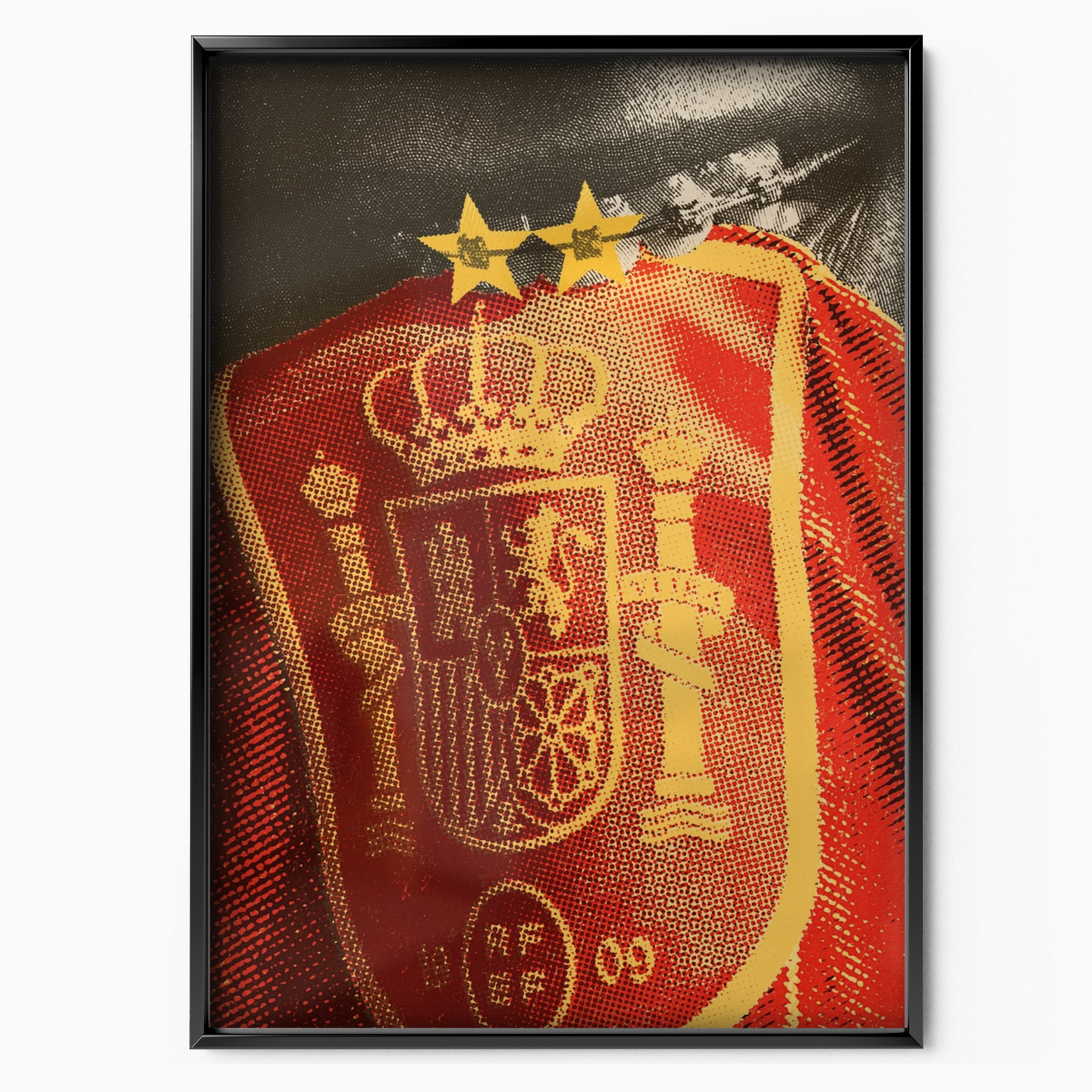 Spain National Team - Crest Close-Up Poster