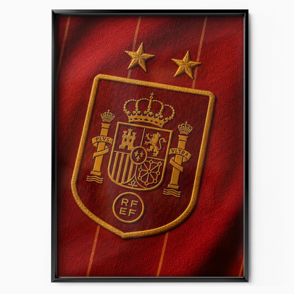 Spain National Team - Crest Poster