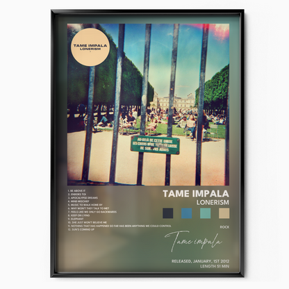 tame impala Lonerism poster