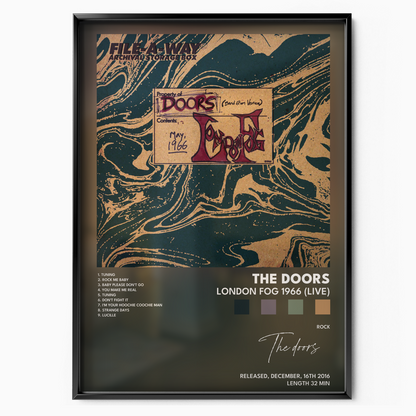 the doors London Fog 1966 Live poster