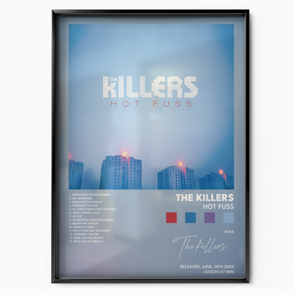 the killers Hot Fuss poster