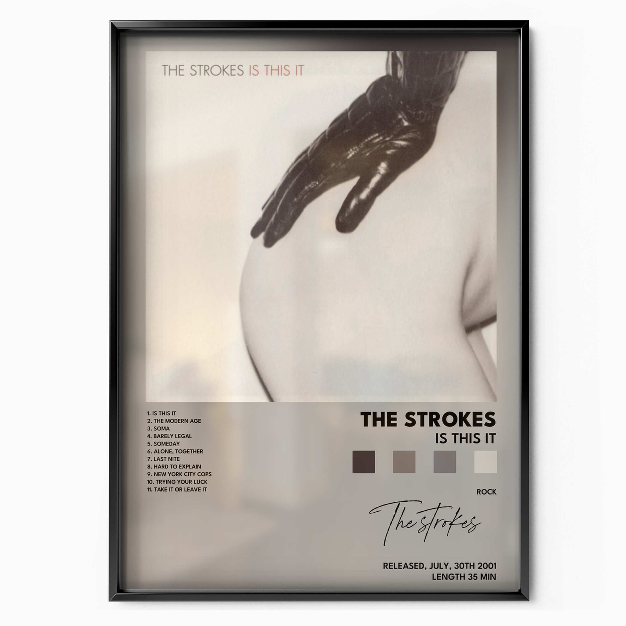the strokes Is This It poster