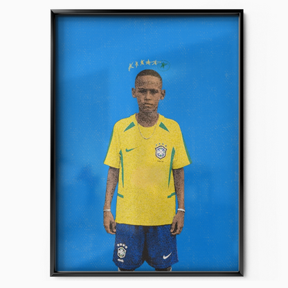 Vinicius Jr - Brazil Nike Poster