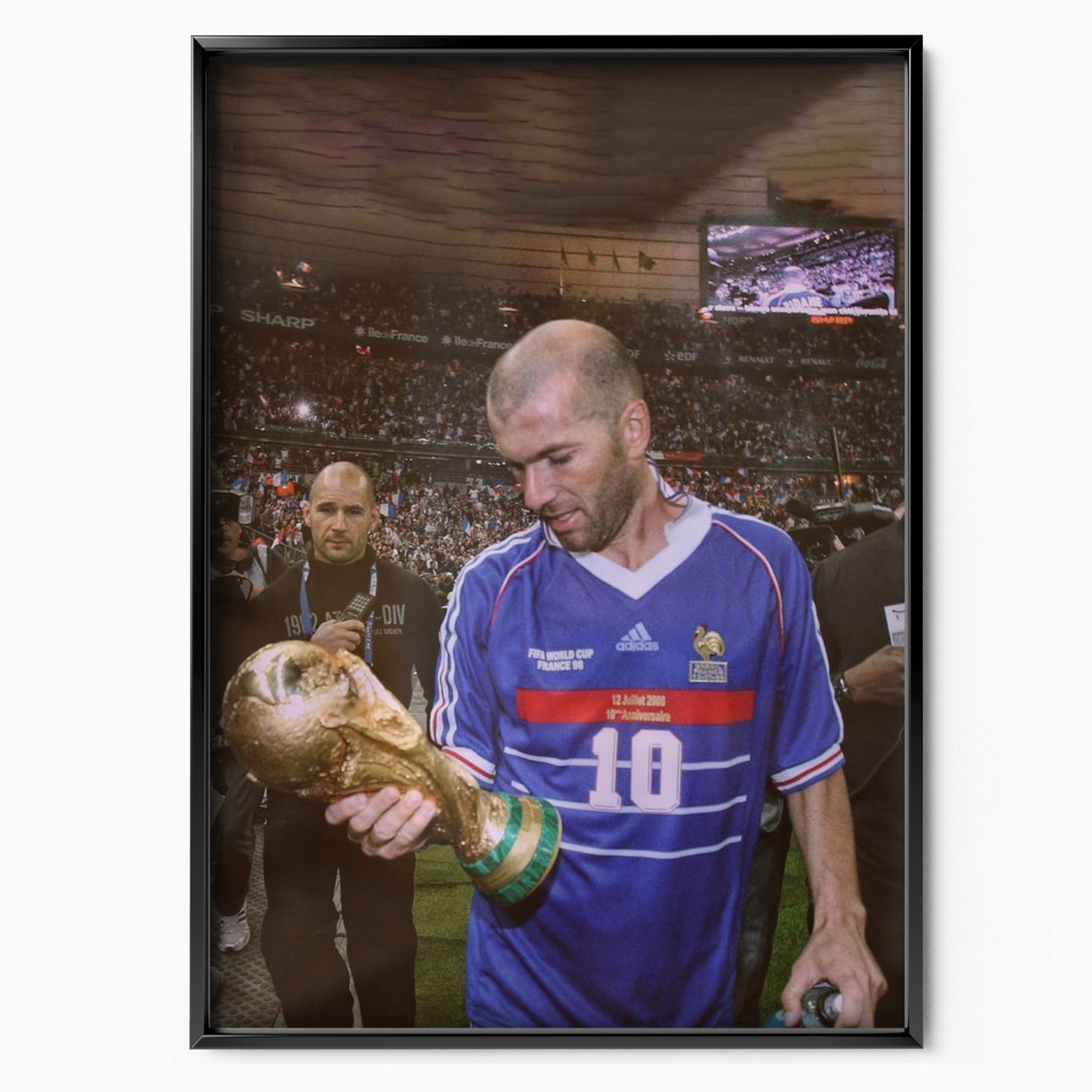 Zinedine Zidane - World Cup 1998 Poster