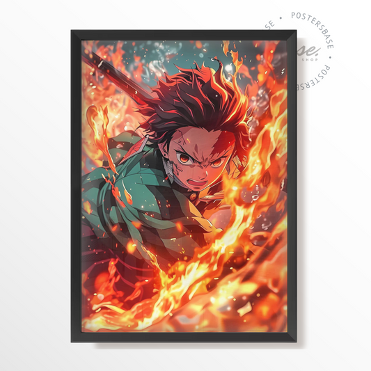 DEMON SLAYER TANJIRO KAMADO FIRE