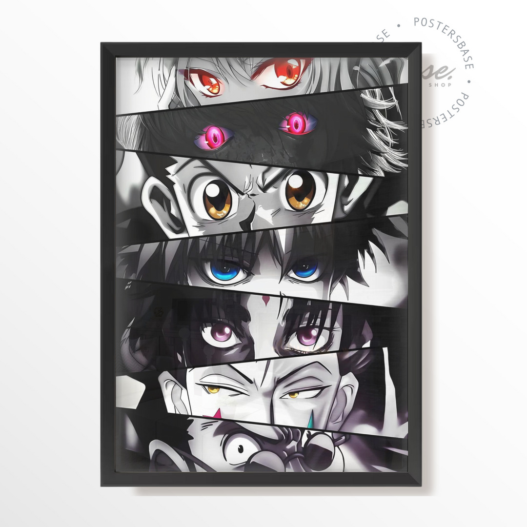 HUNTER X HUNTER EYES Poster – from 7.95€ | Free Shipping – Posters