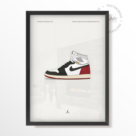 Jordan 1 High Union Los Angeles Black Toe