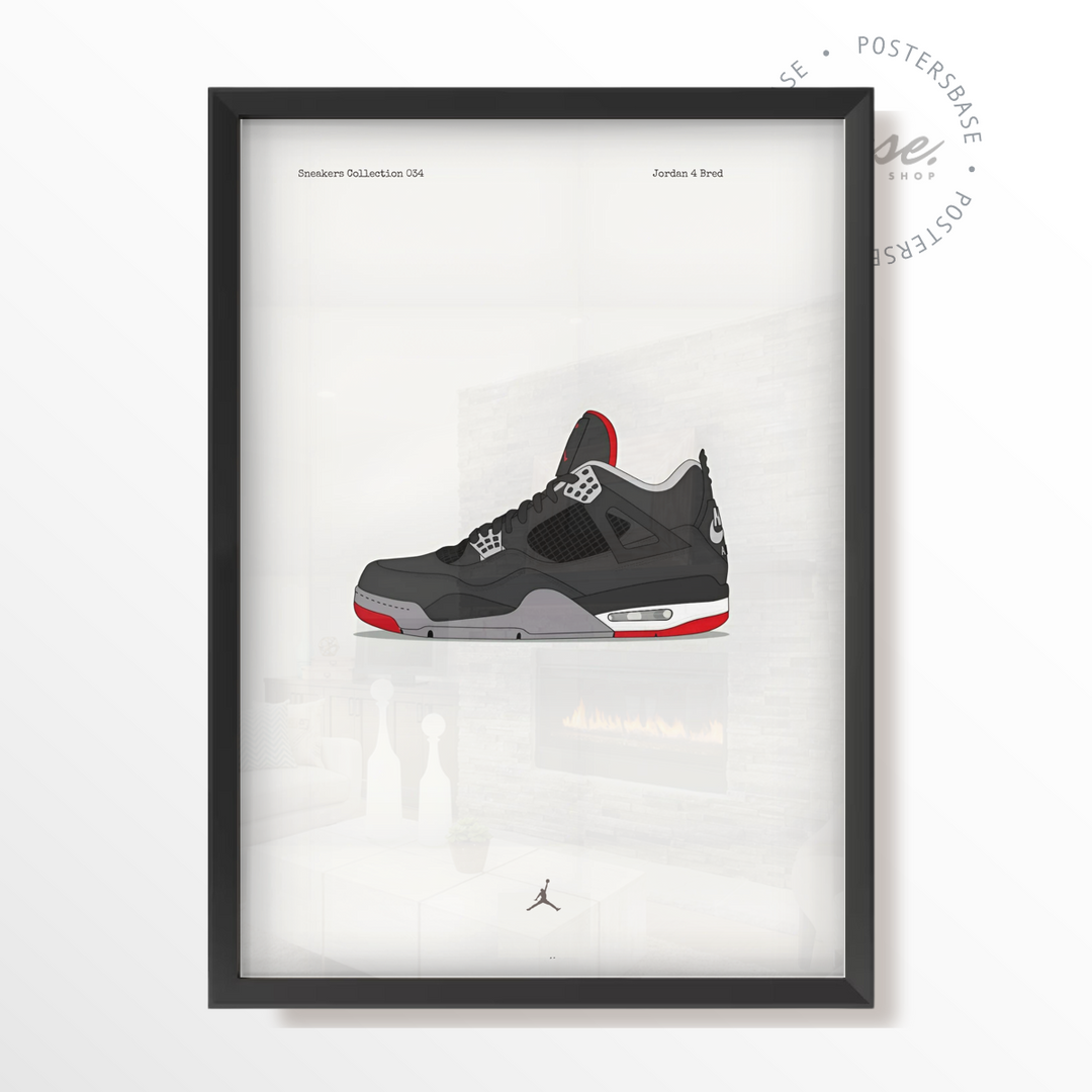 Jordan 4 bred black shop