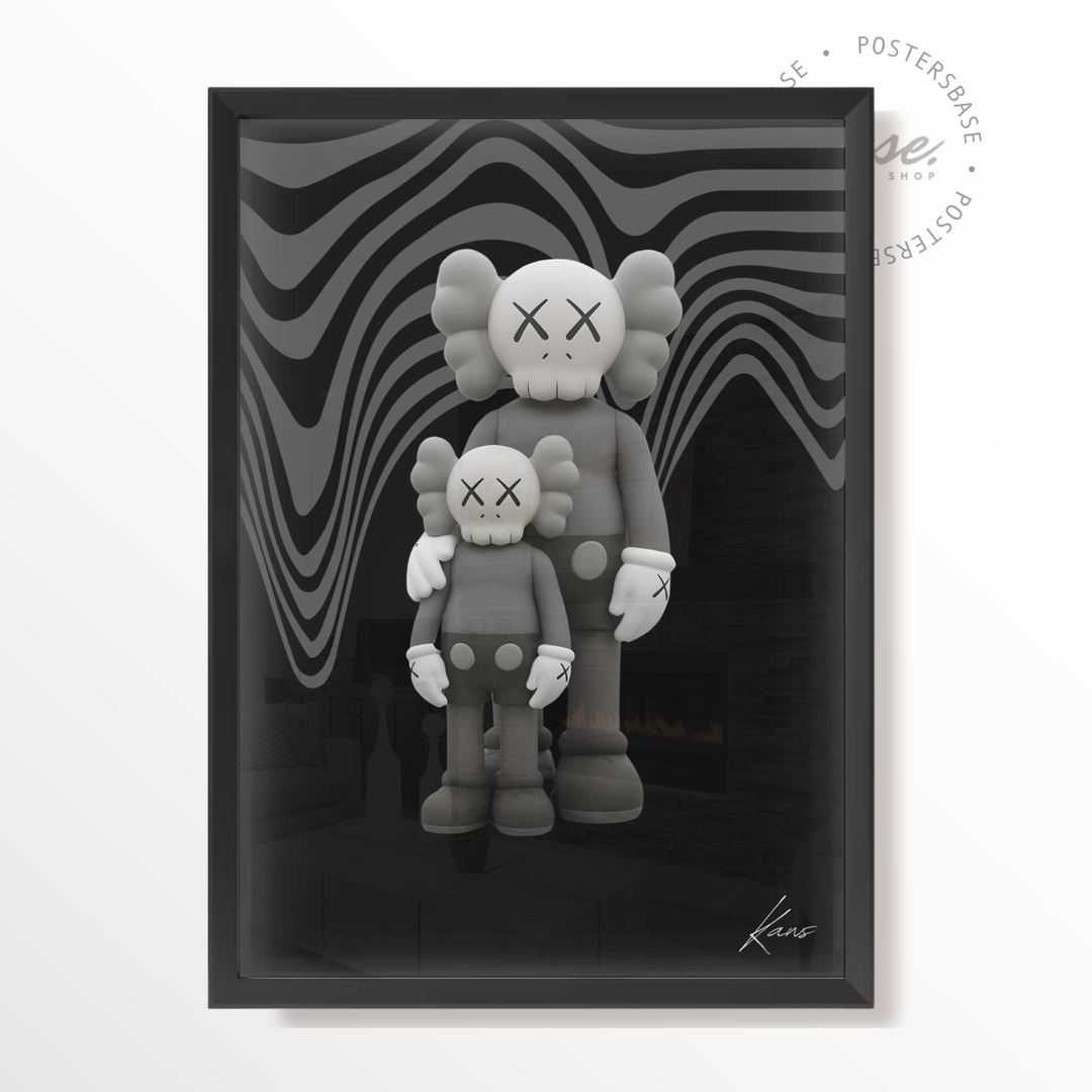 KAWS PORTRAIT FAMILY Poster – from 7.95€ | Free Shipping – Posters