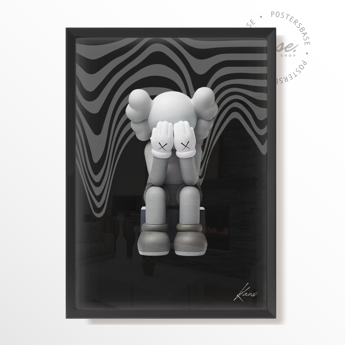 KAWS SLICK BACK