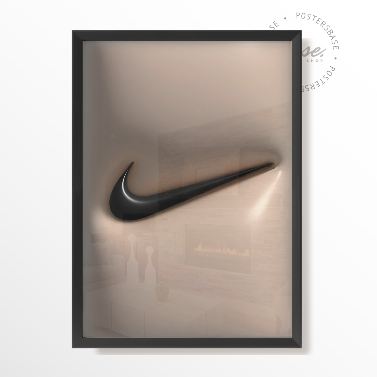 NIKE SWOOSH BEIGE SLICK