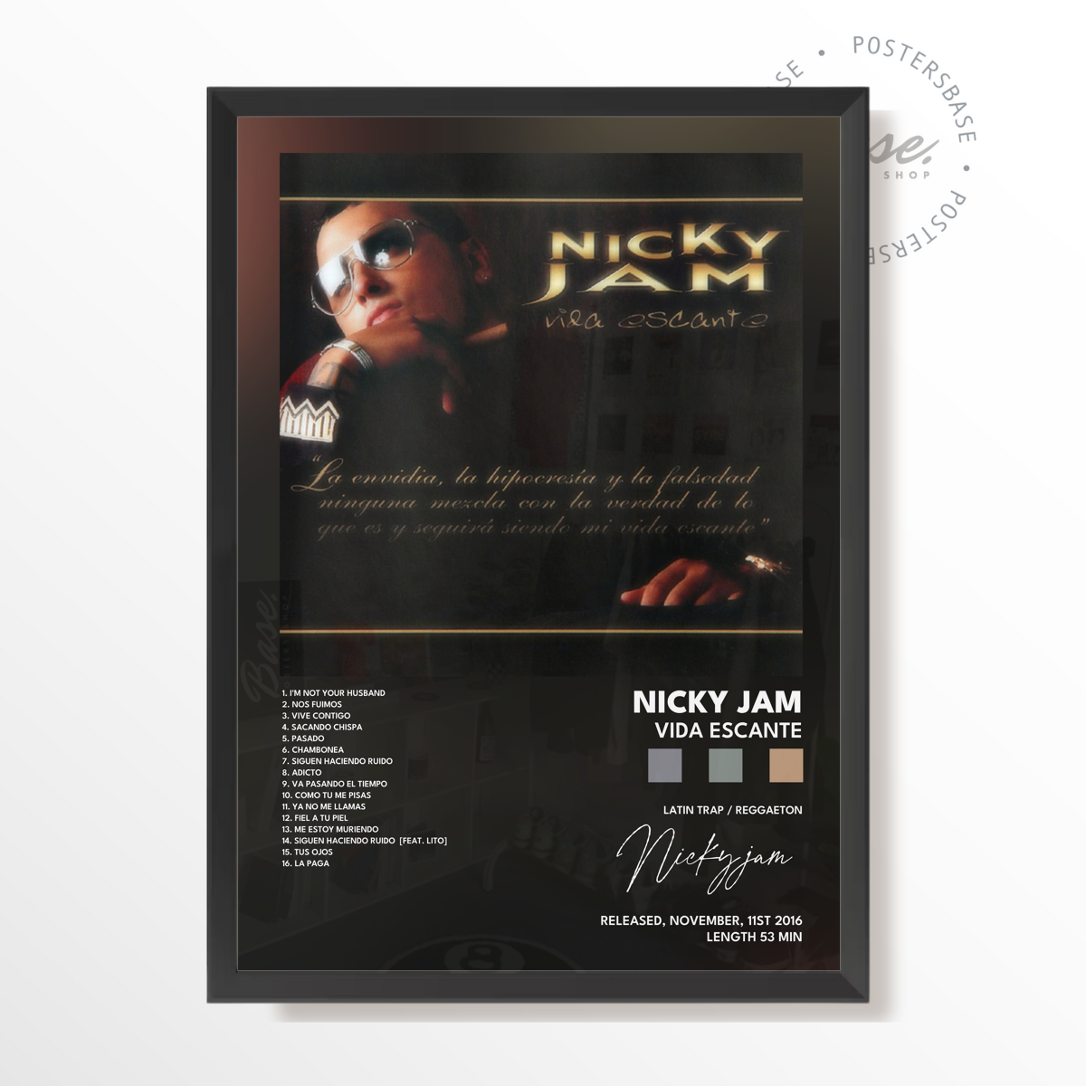 Nicky Jam Vida Escante