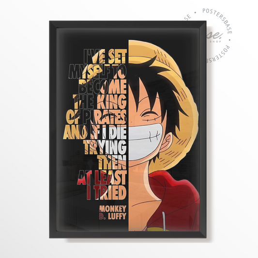 ONE PIECE LUFFY CITATION