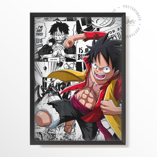 ONE PIECE LUFFY MANGA