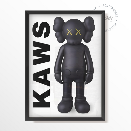 ONLY BLACK KAWS