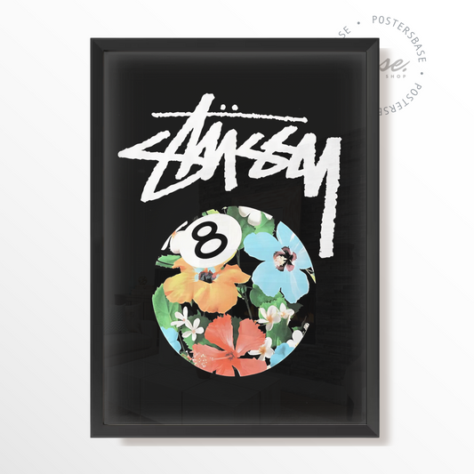 Stussy 8 Ball Flowers