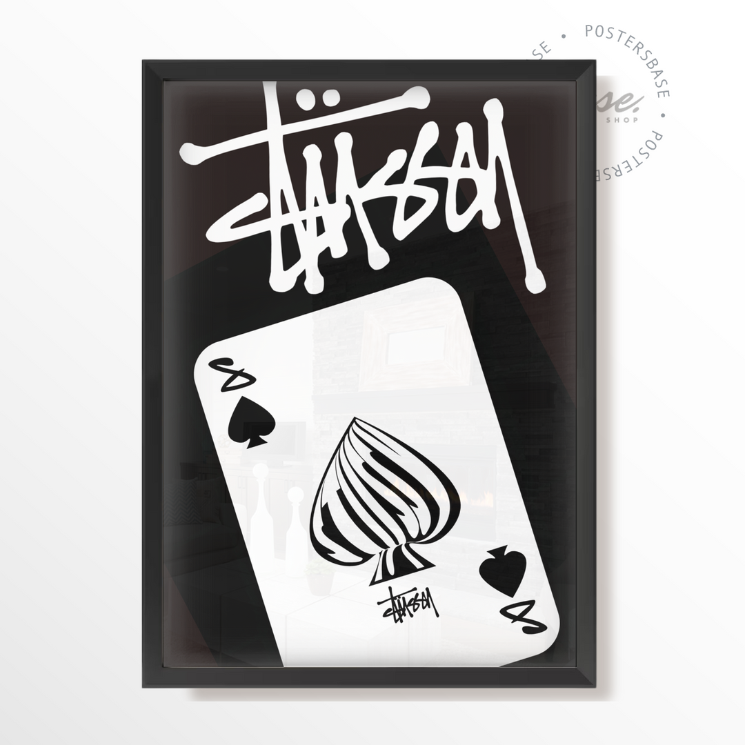 Stussy Card Poster – from 7.95€ | Free Shipping – Posters Base