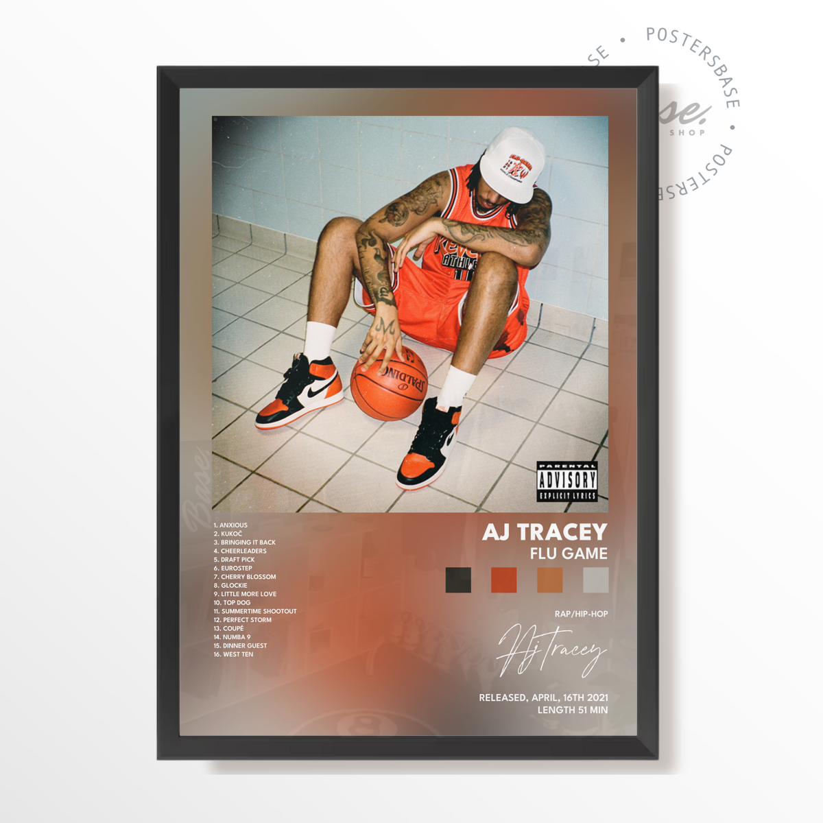 aj tracey Flu Game poster