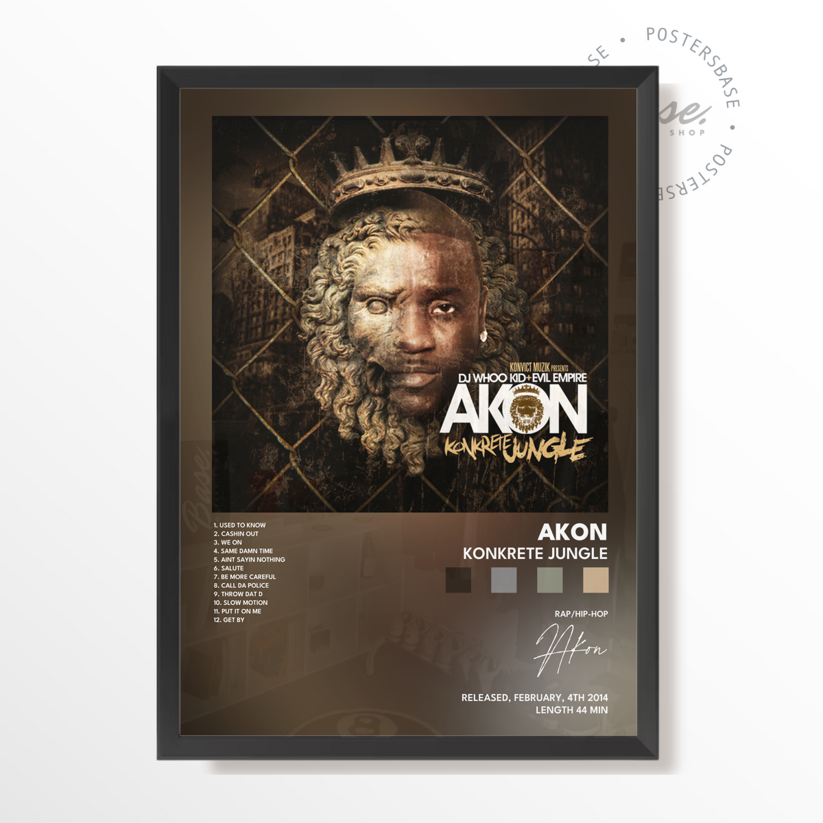 akon KonKrete Jungle poster