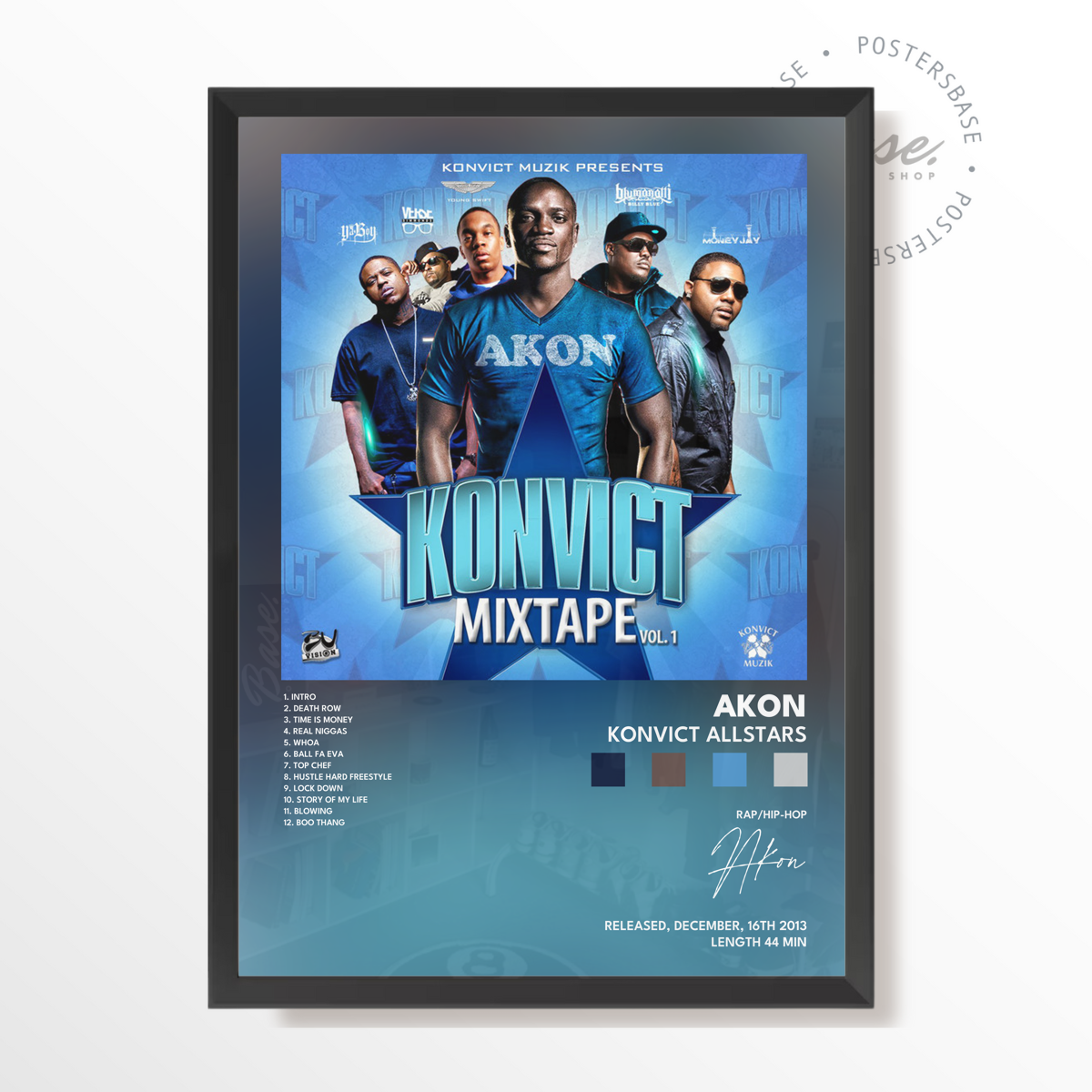 akon Konvict Allstars poster